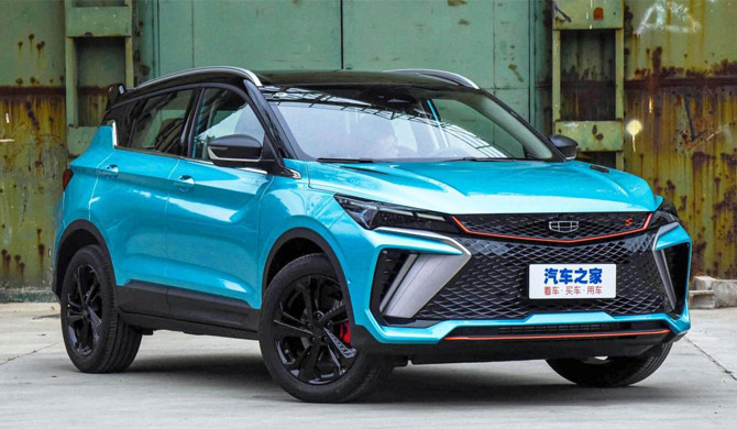 Geely Coolray L рейстайлинг